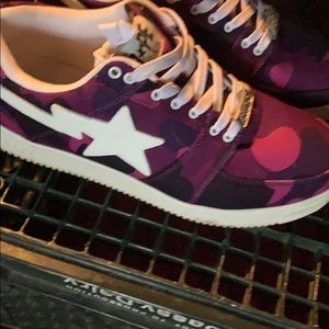 Bapesta purple camo